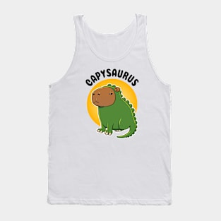 Capysaurus Capybara Dinosaur Tank Top